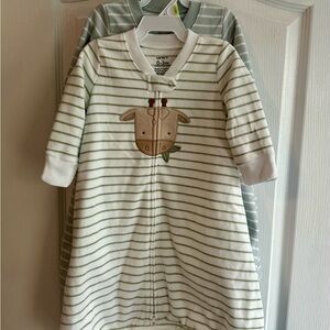 NWOT Carters Striped Baby Sleep Sack Bundle